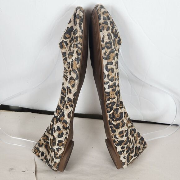 Lucky Brand Emmie Ballet Flats Animal Print Size 7 casual school office festival - Picture 6 of 11